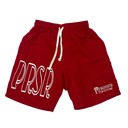 Red PRSR shorts